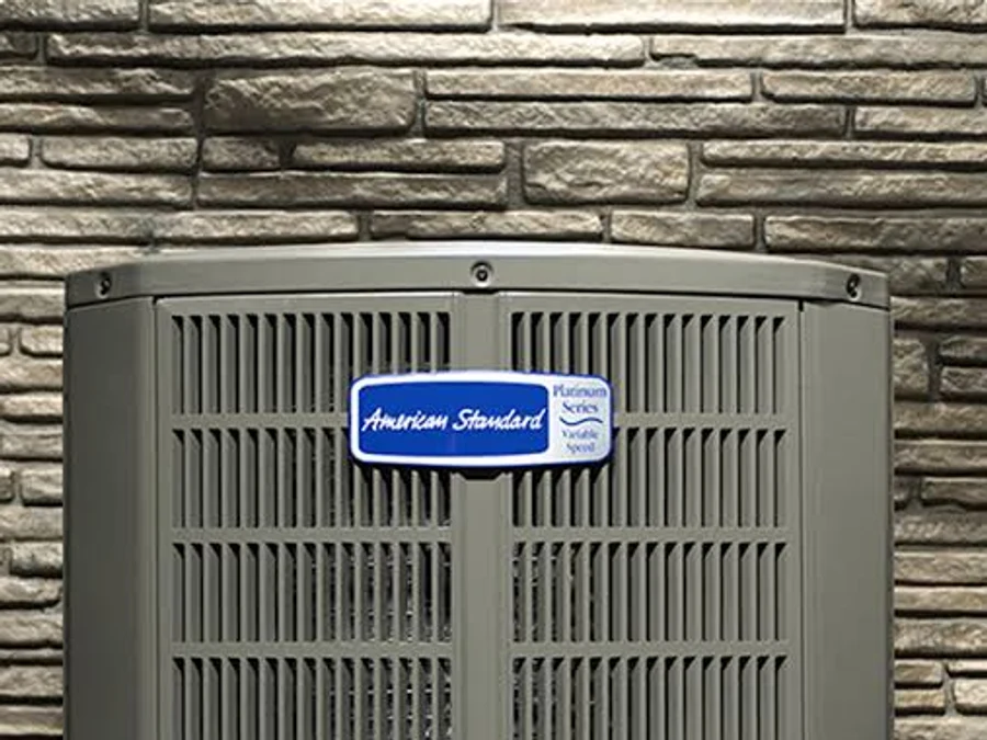American Standard Platinum Series air conditioner installed by Jet Heat and Air in Bryant, Arkansas
