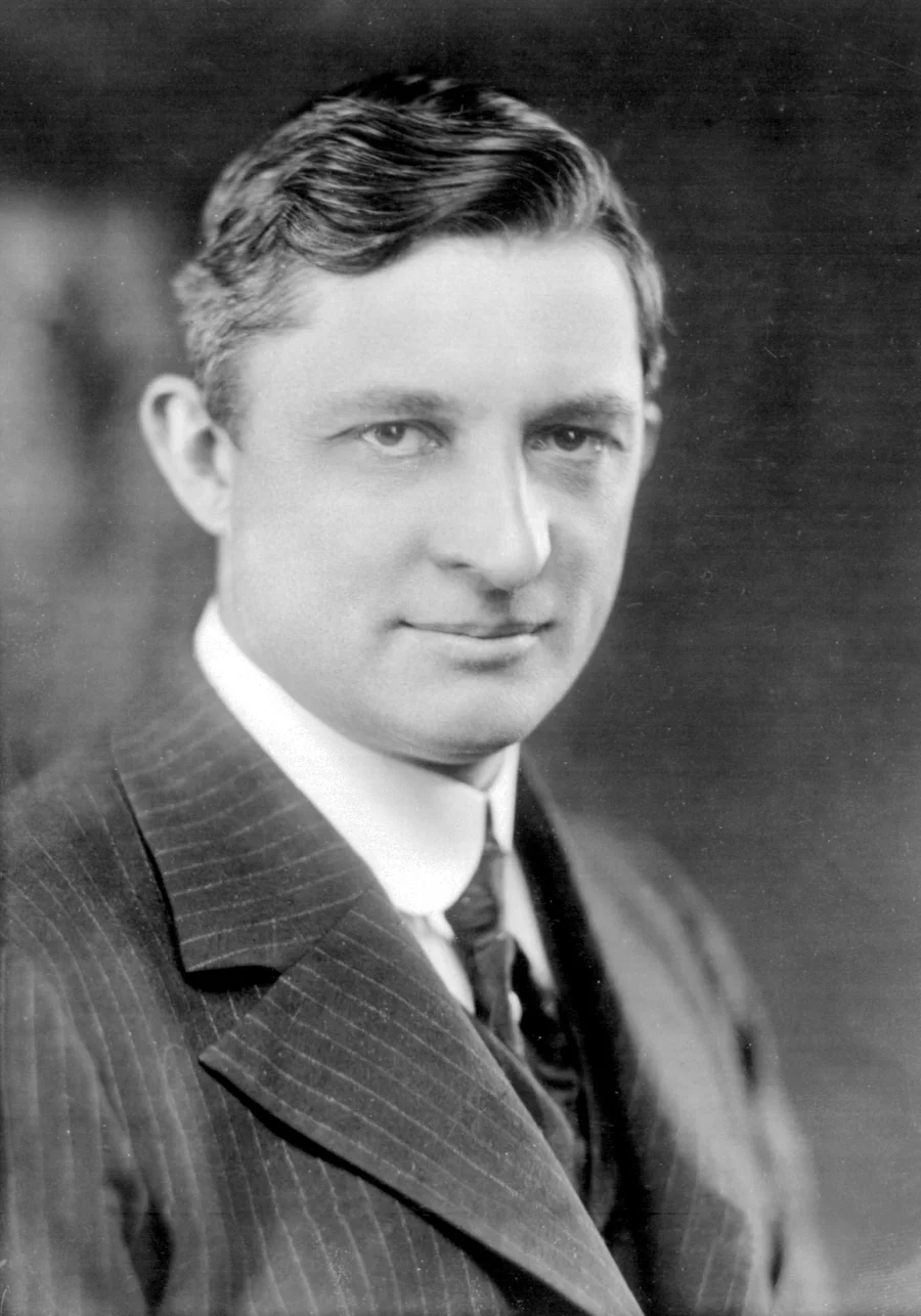 Willis Haviland Carrier, the American engineer who invented modern air conditioning in 1902, photographed around 1915